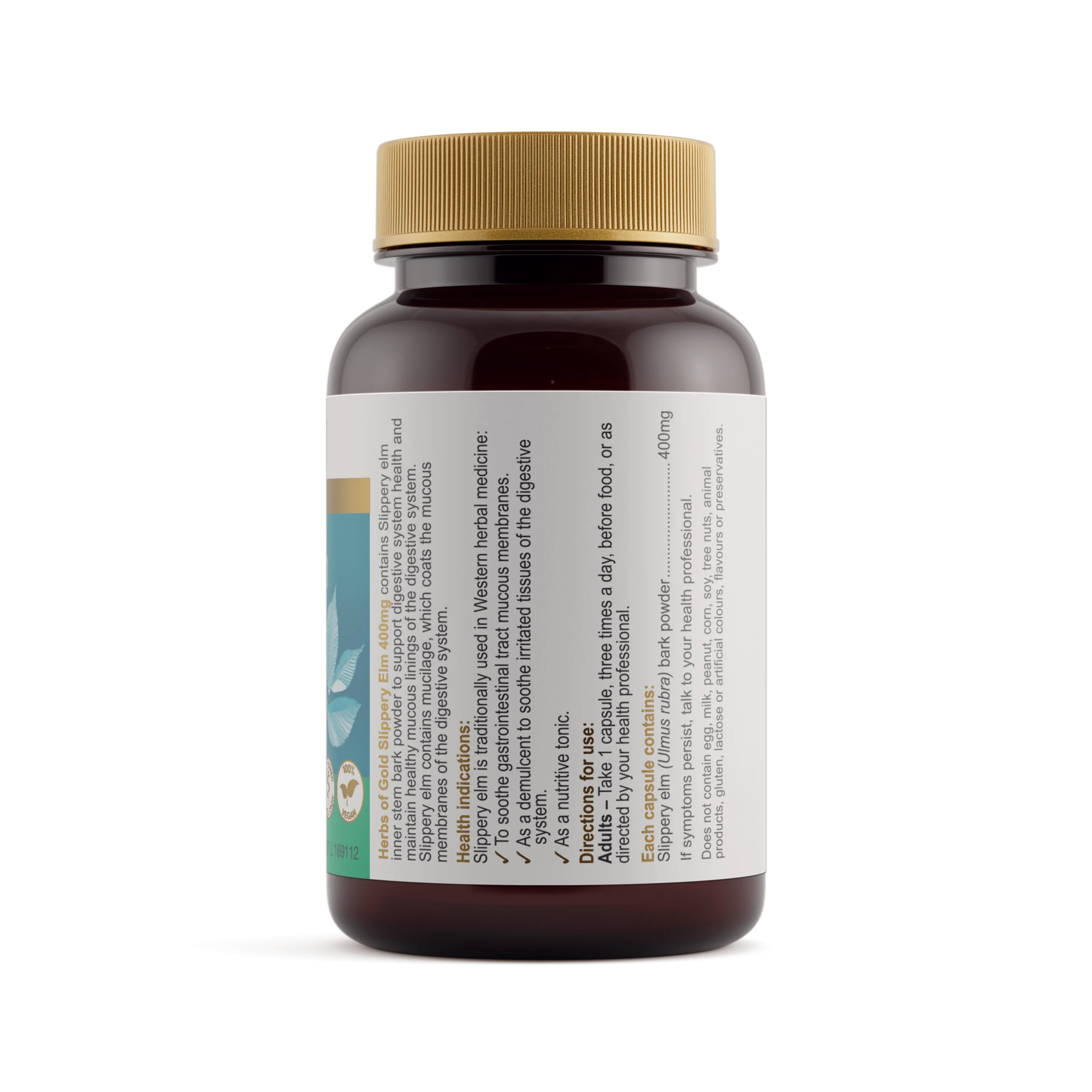 Slippery Elm 400mg - Image 3