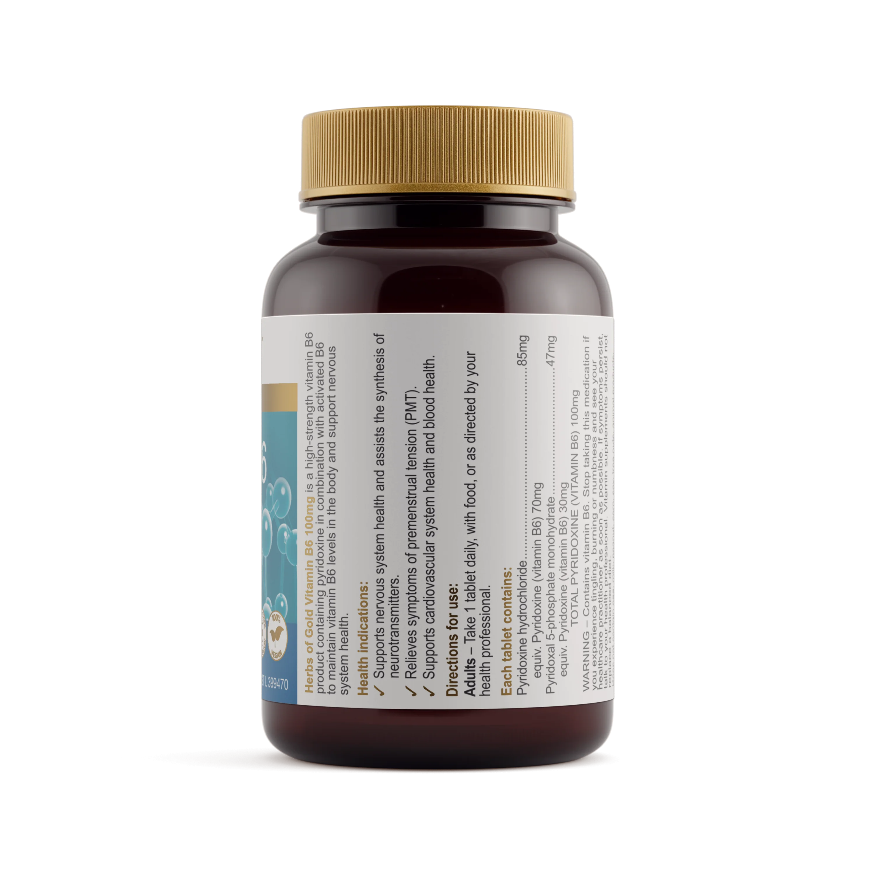 Vitamin B6 100mg - Image 4